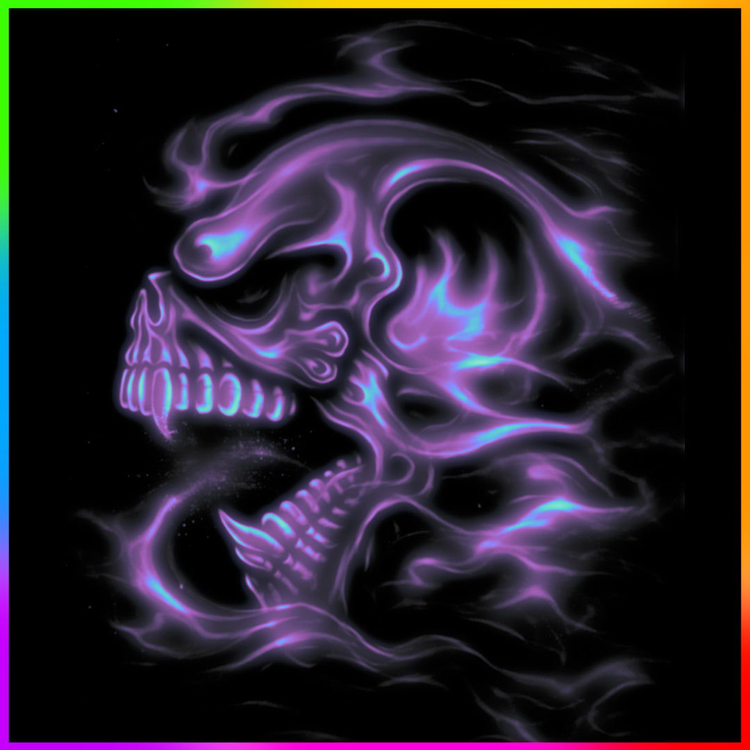 Fire Skull - PREMADE