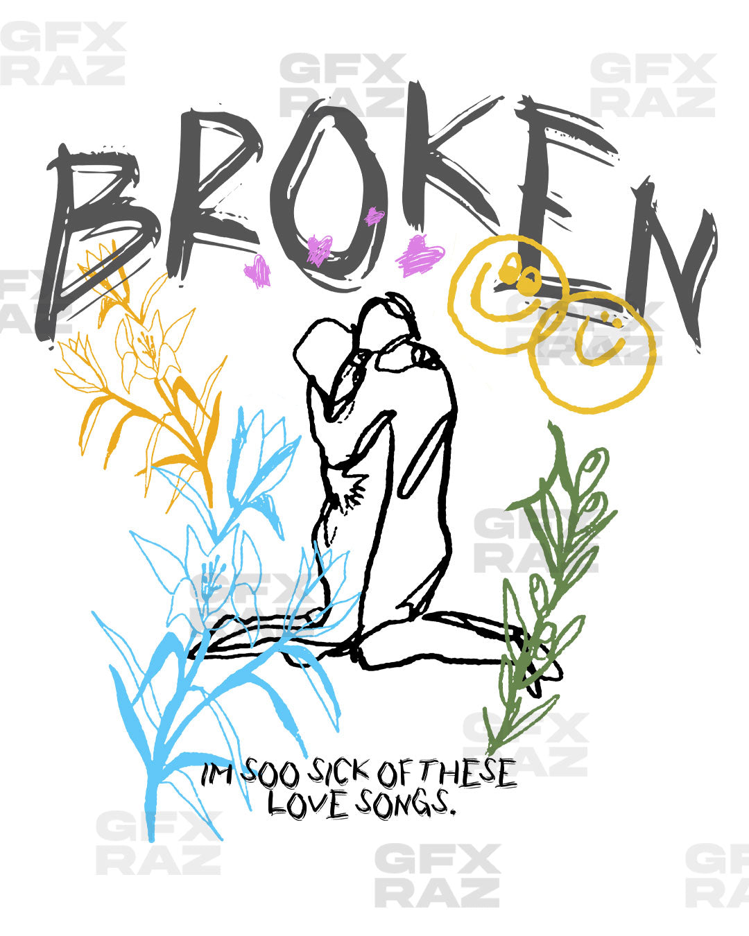 BROKEN DOODLE - PREMADE