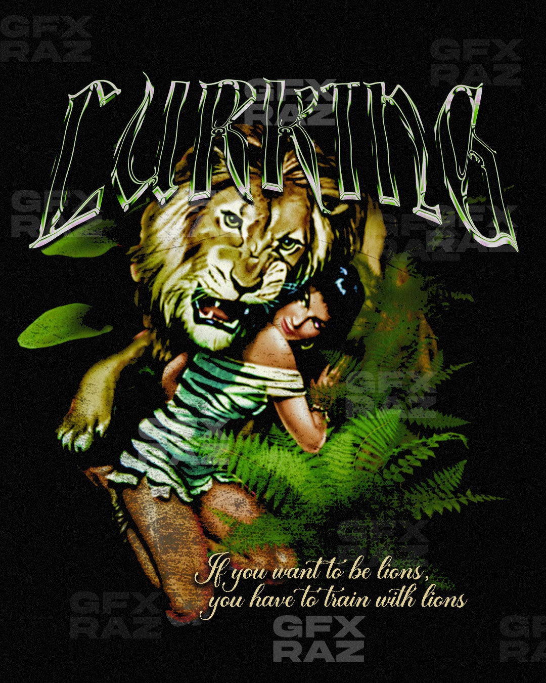 LURKING LIONS - PREMADE