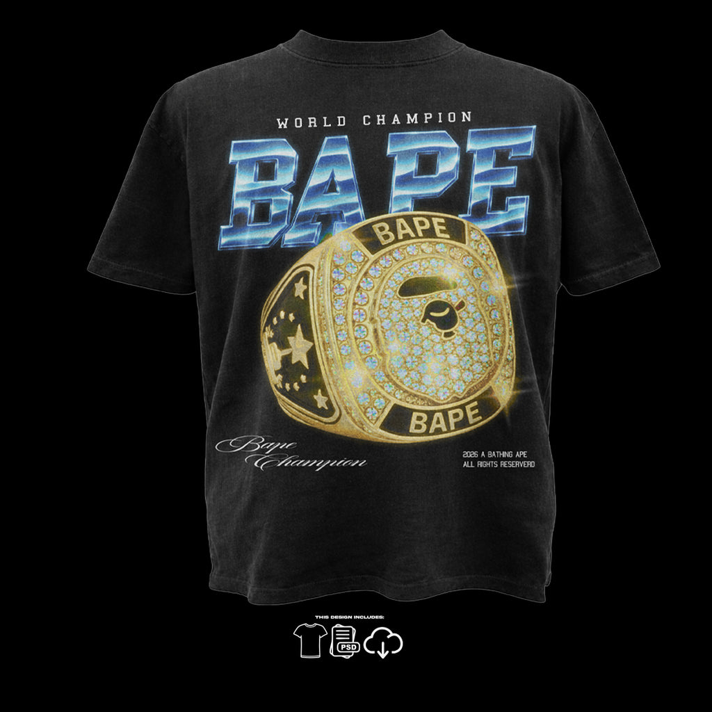 BAPE RING- PREMADE