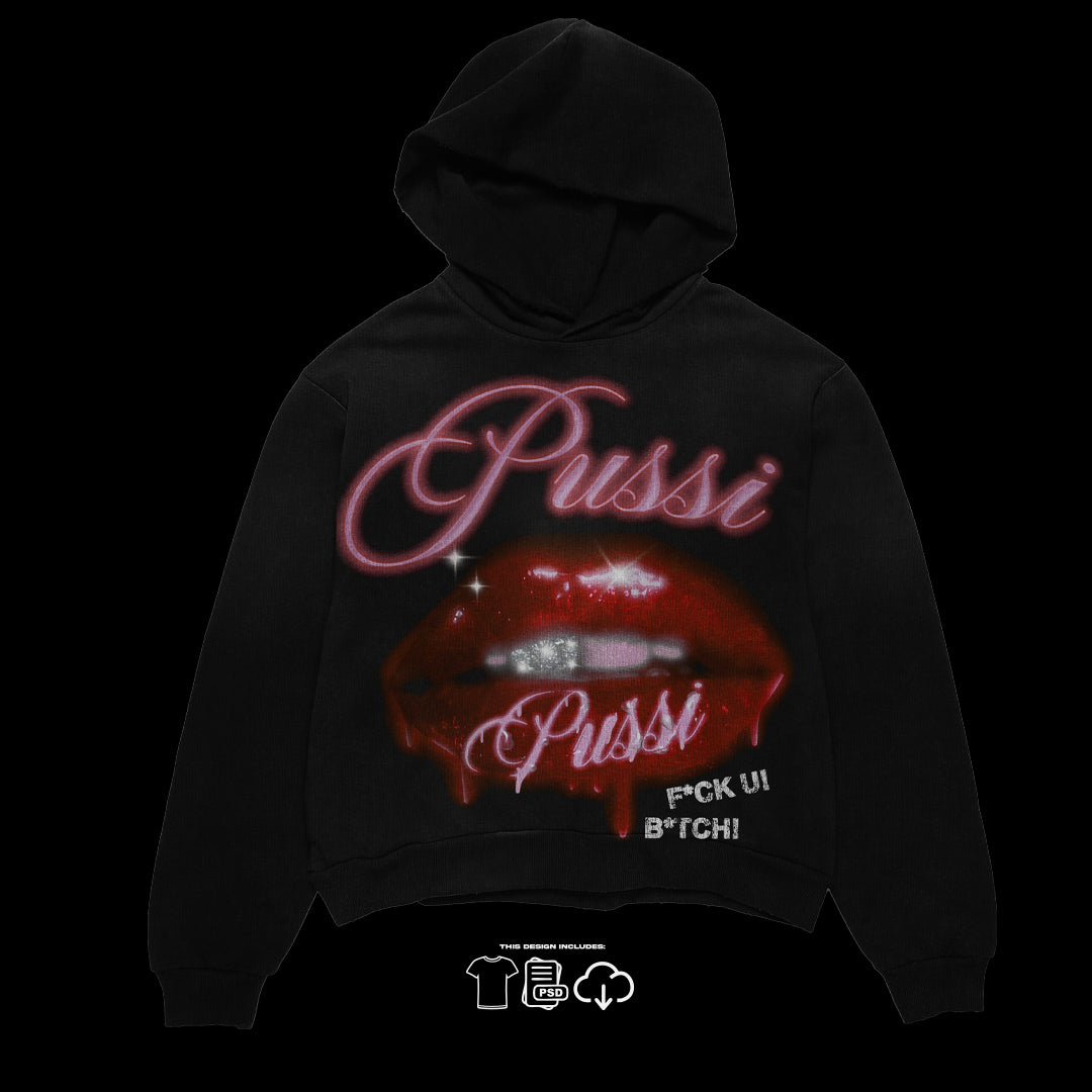 PUSSI LIPS  - PREMADE
