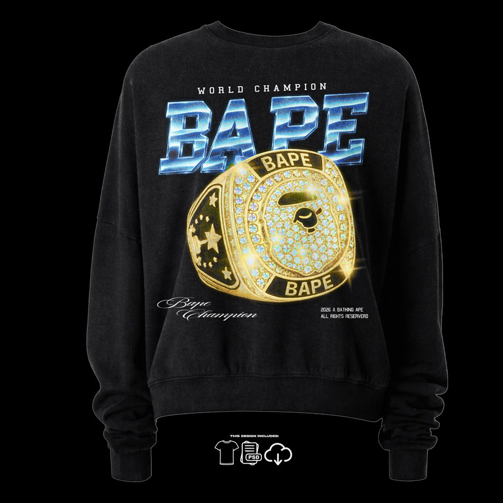 BAPE RING- PREMADE