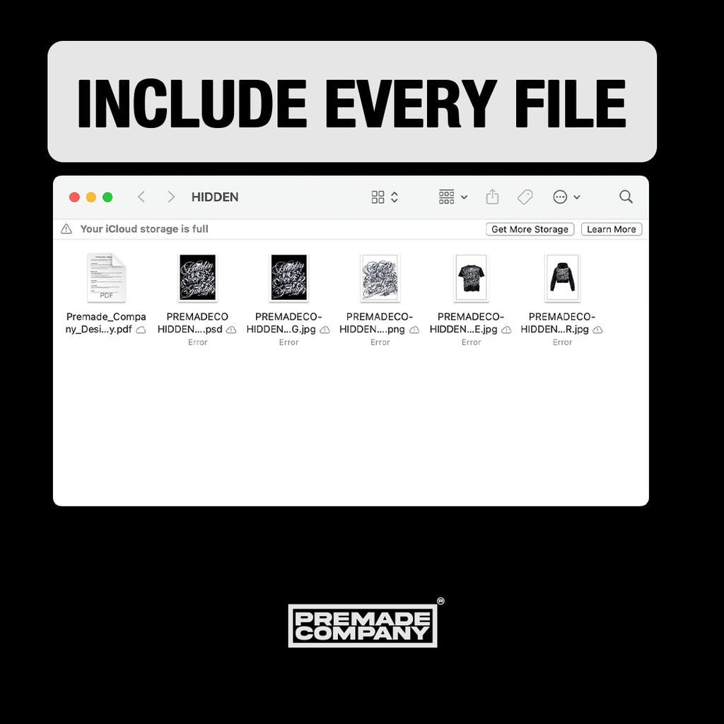 Hidden - PREMADE