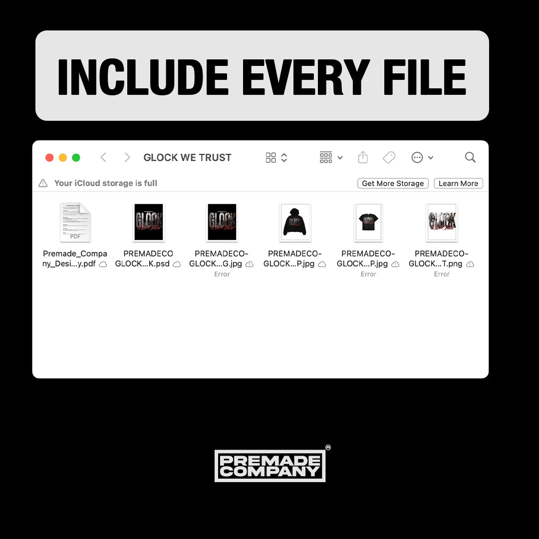 GLOCKWETRUST - PREMADE