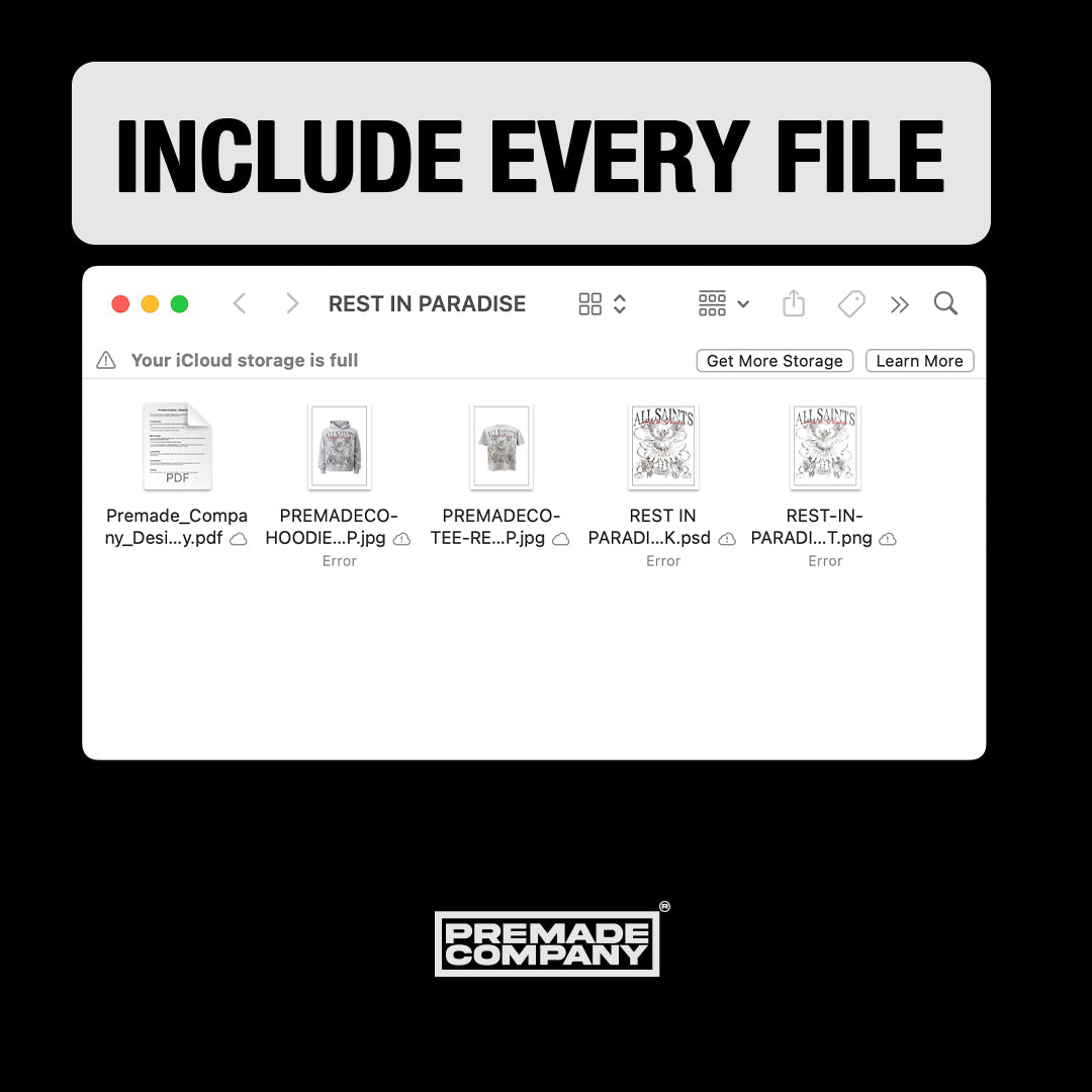 REST IN PARADISE - PREMADE