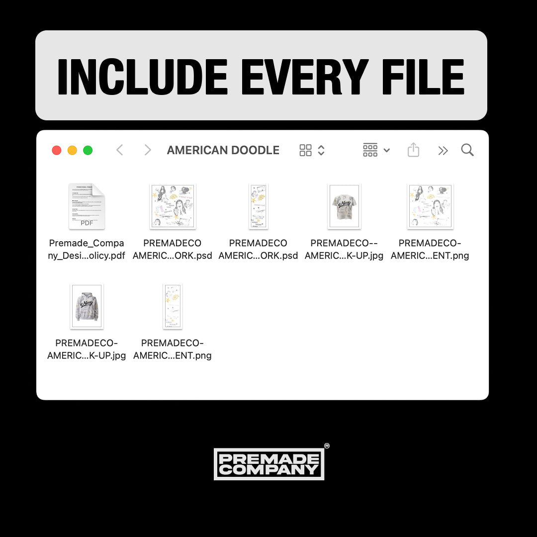 AMERICAN DOODLE - PREMADE