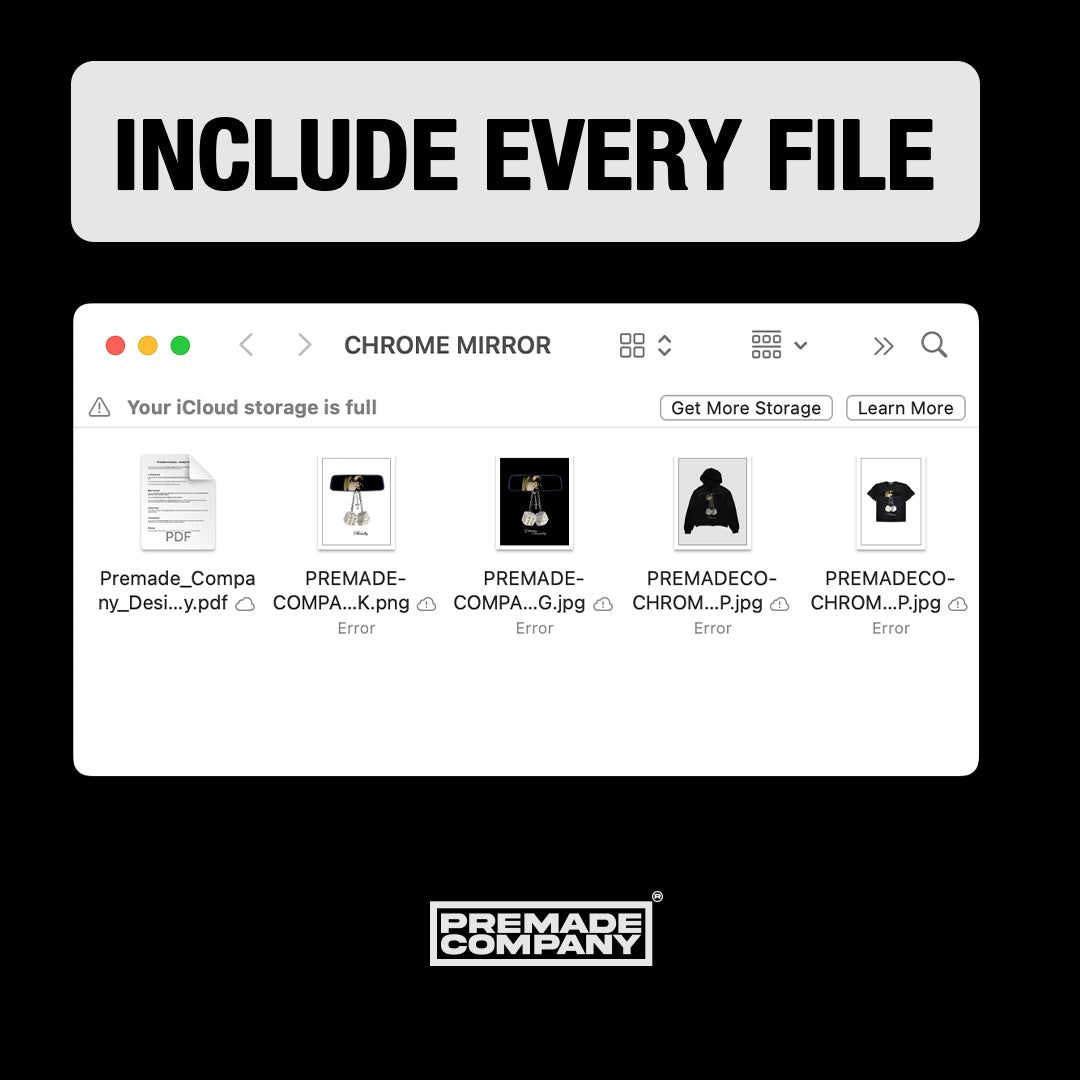 CHROME MIRROR - PREMADE