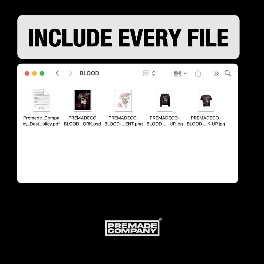 BLOOD - PREMADE