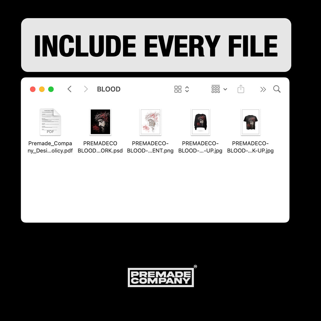 BLOOD - PREMADE
