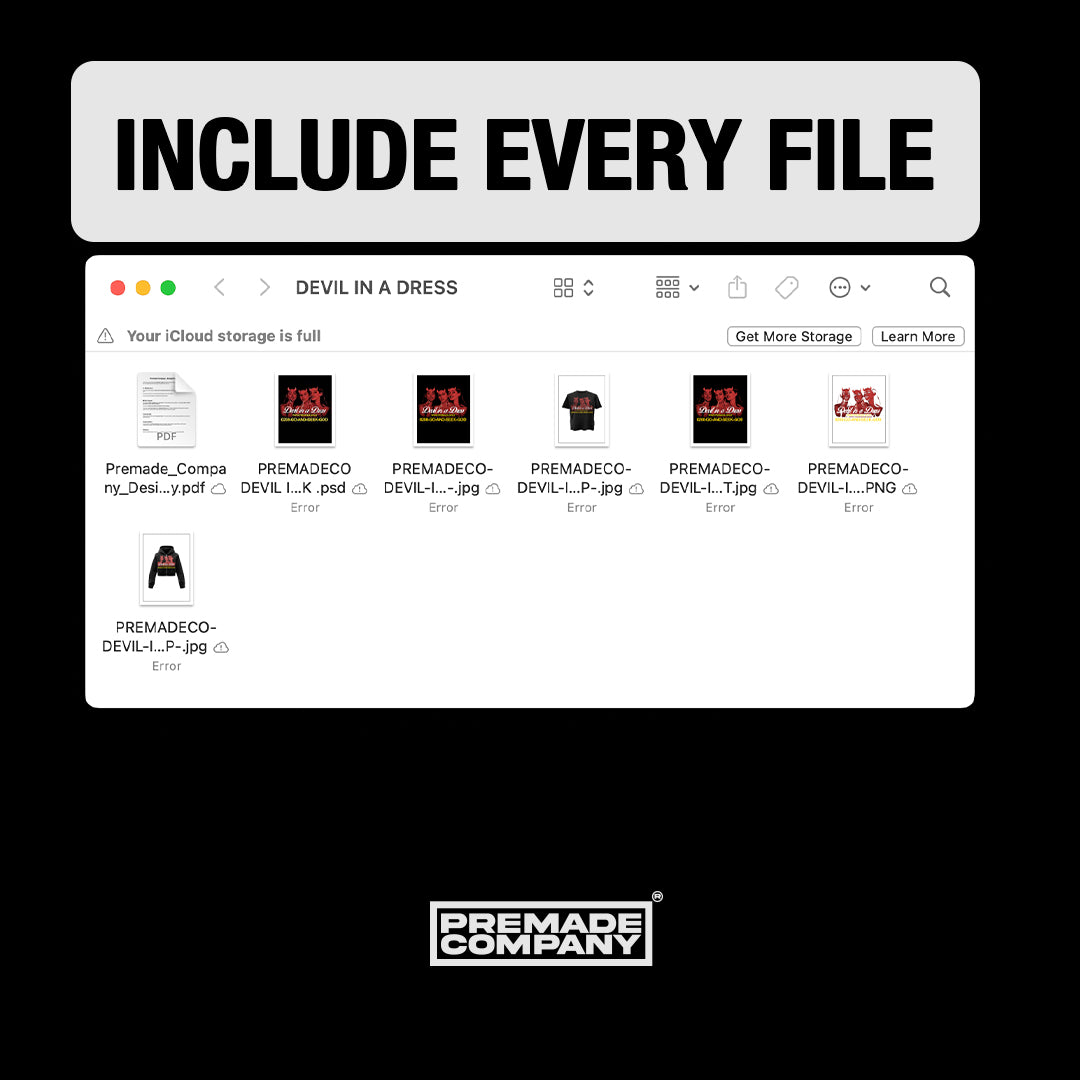 Devil in a dress - PREMADE