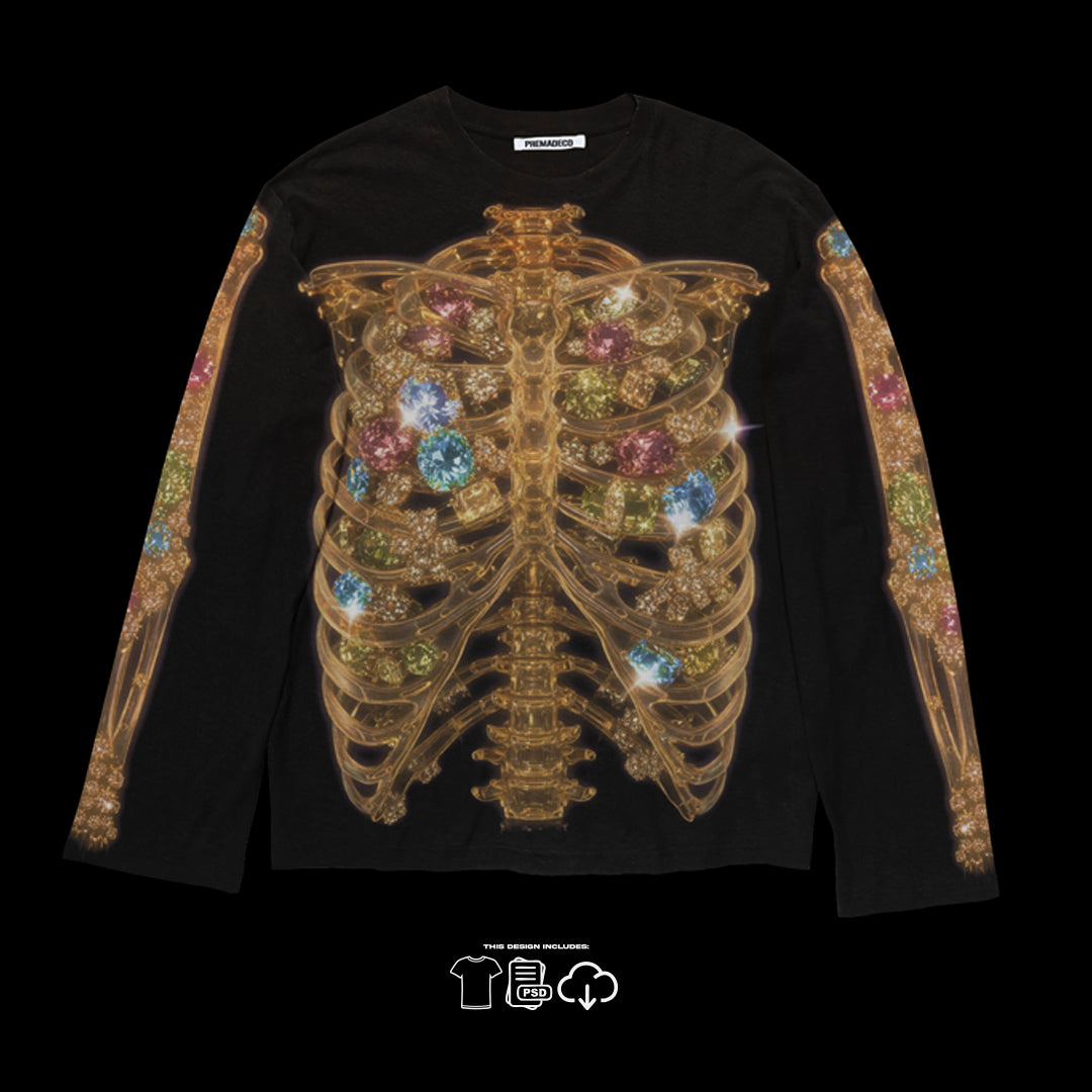 Diamond ribcage - PREMADE