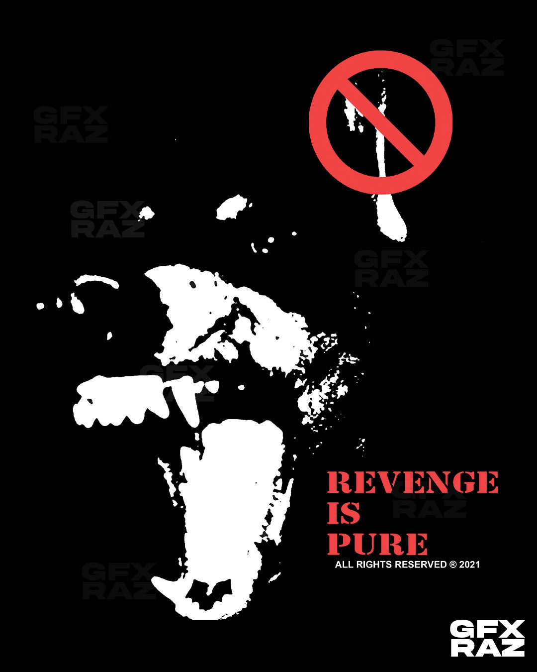 REVENGE IS PURE - PREMADE DESIGN
