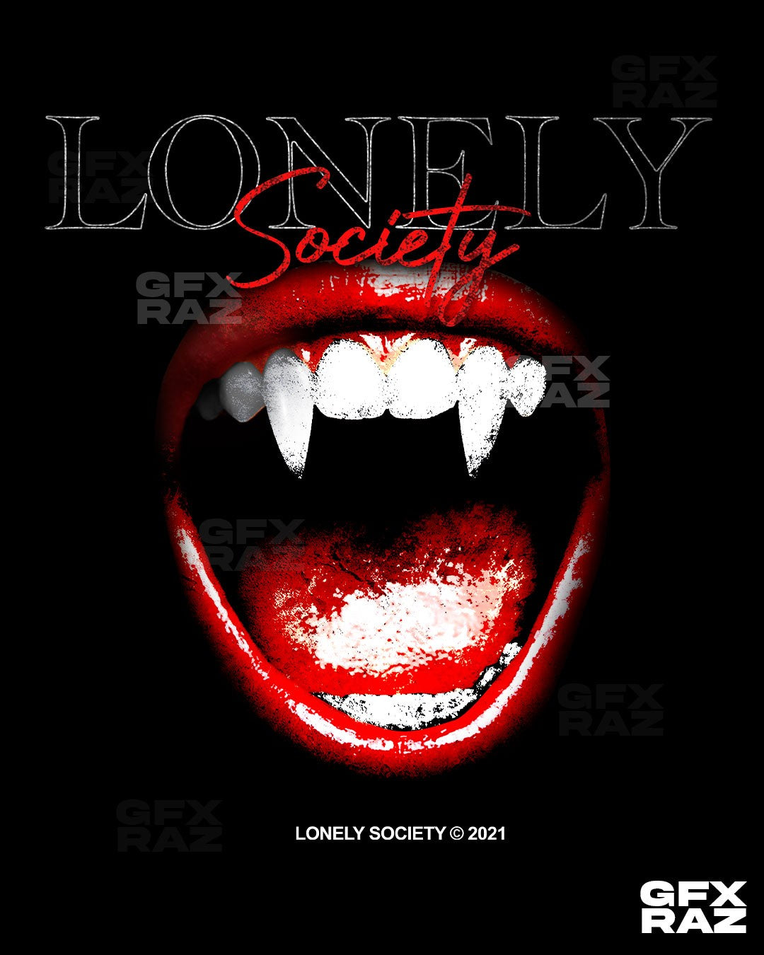 LONELY SOCIETY - PREMADE DESIGN