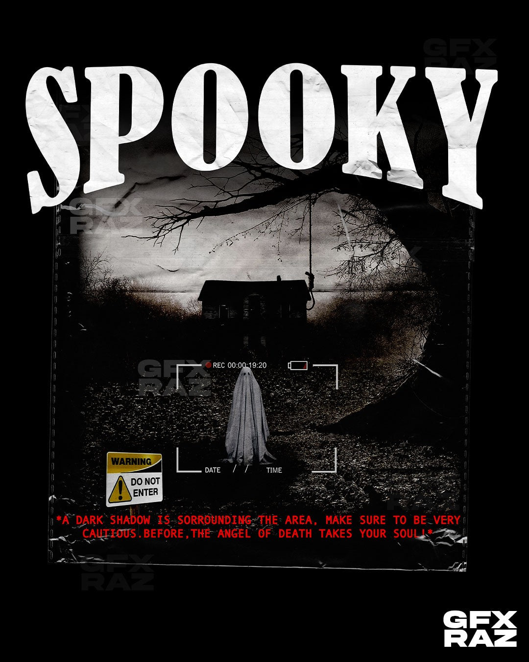 PARANORMAL ACTIVITY - PREMADE DESIGN
