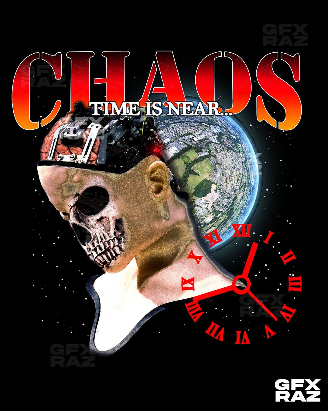 TIME IS NEAR - PREMADE DESIGN