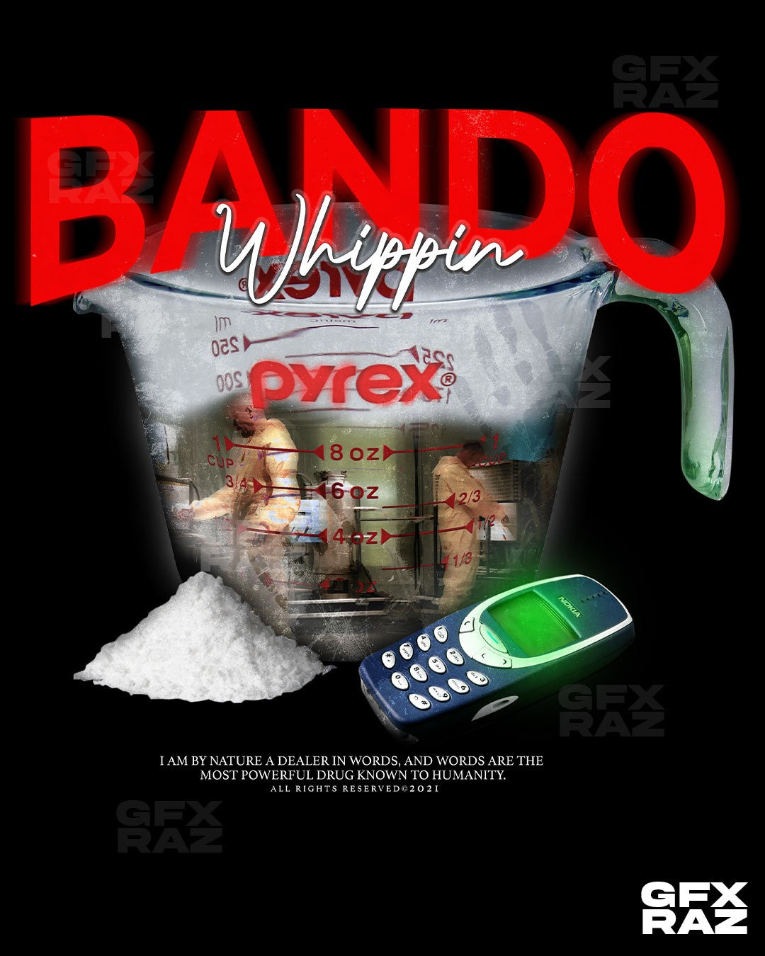 BANDO WHIPPIN - PREMADE DESIGN