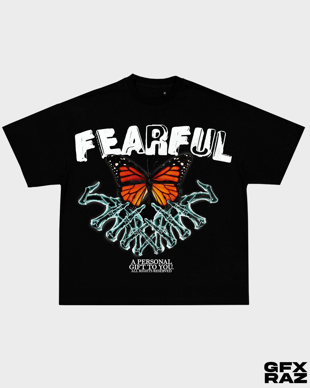 FEARFUL BUTTERFLY - PREMADE DESIGN