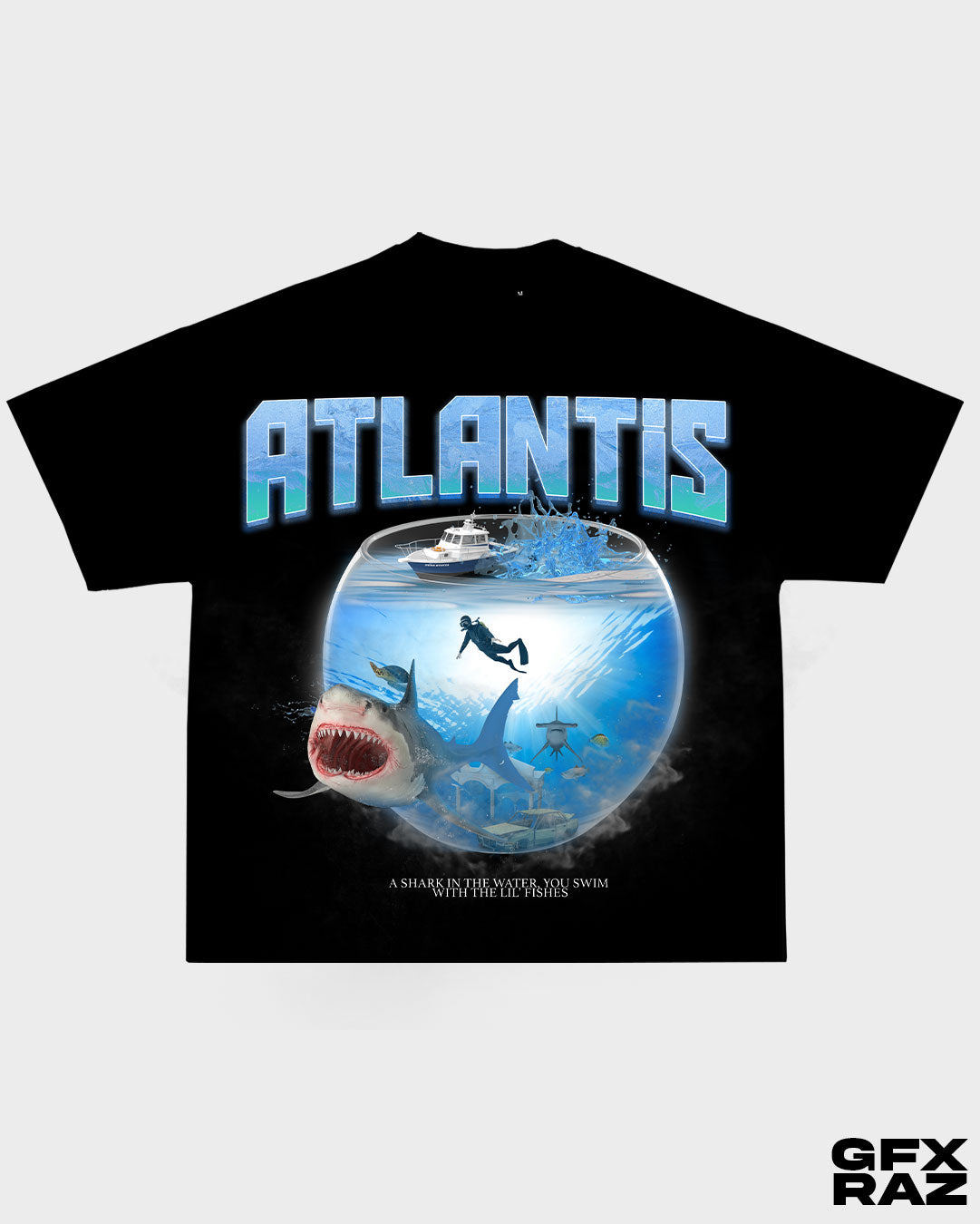 SHARK IN THE WATER - PREMADE