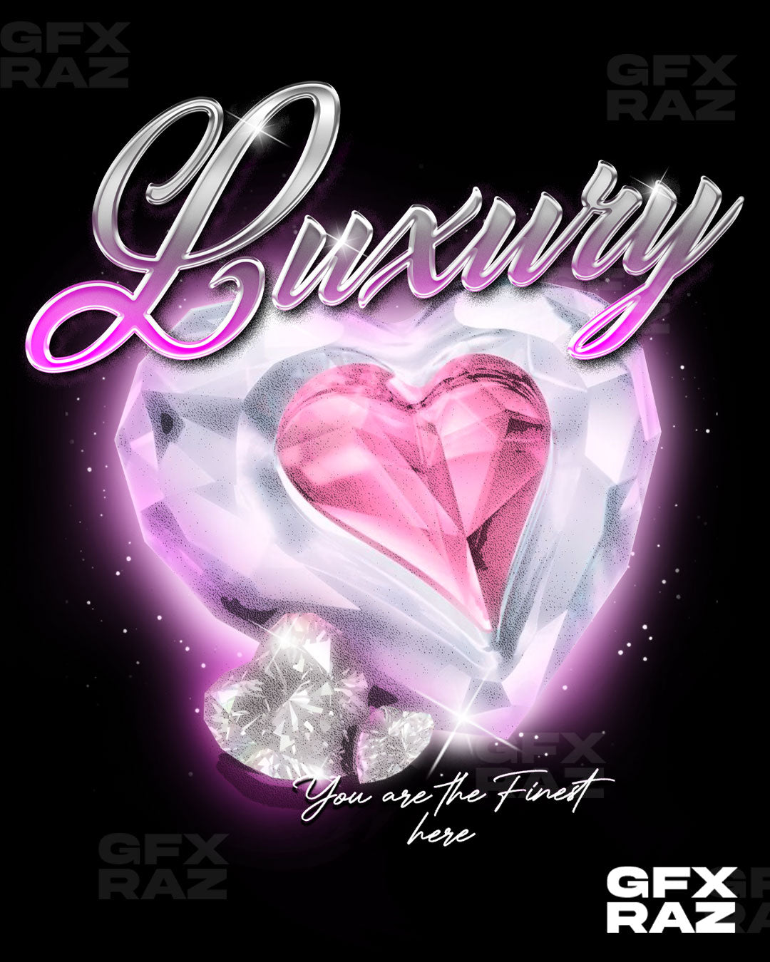 LUXURY HEART - PREMADE