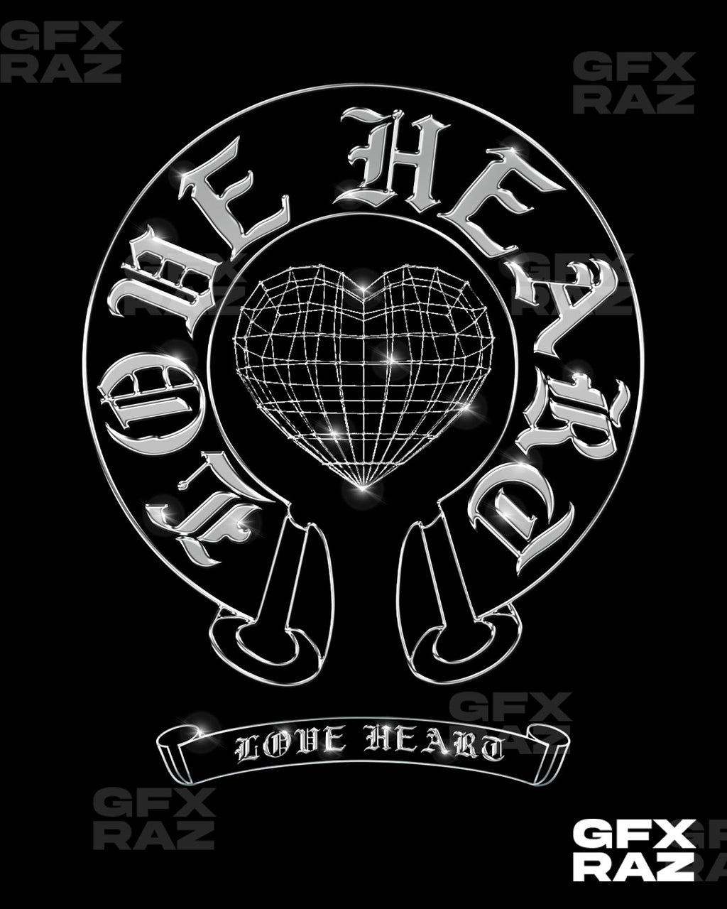 LOVE HEART - PREMADE