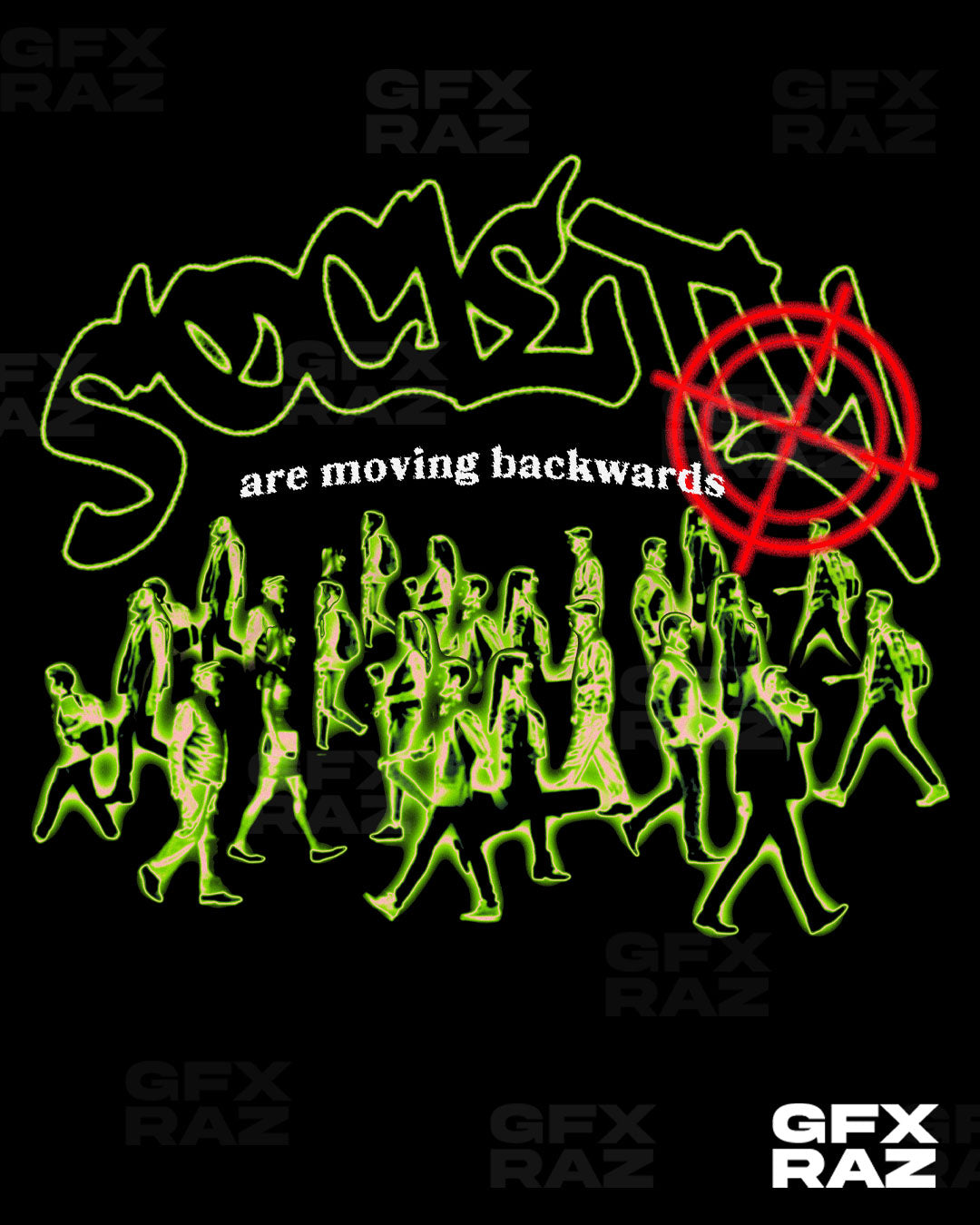 SOCIETY BACKWARDS - PREMADE