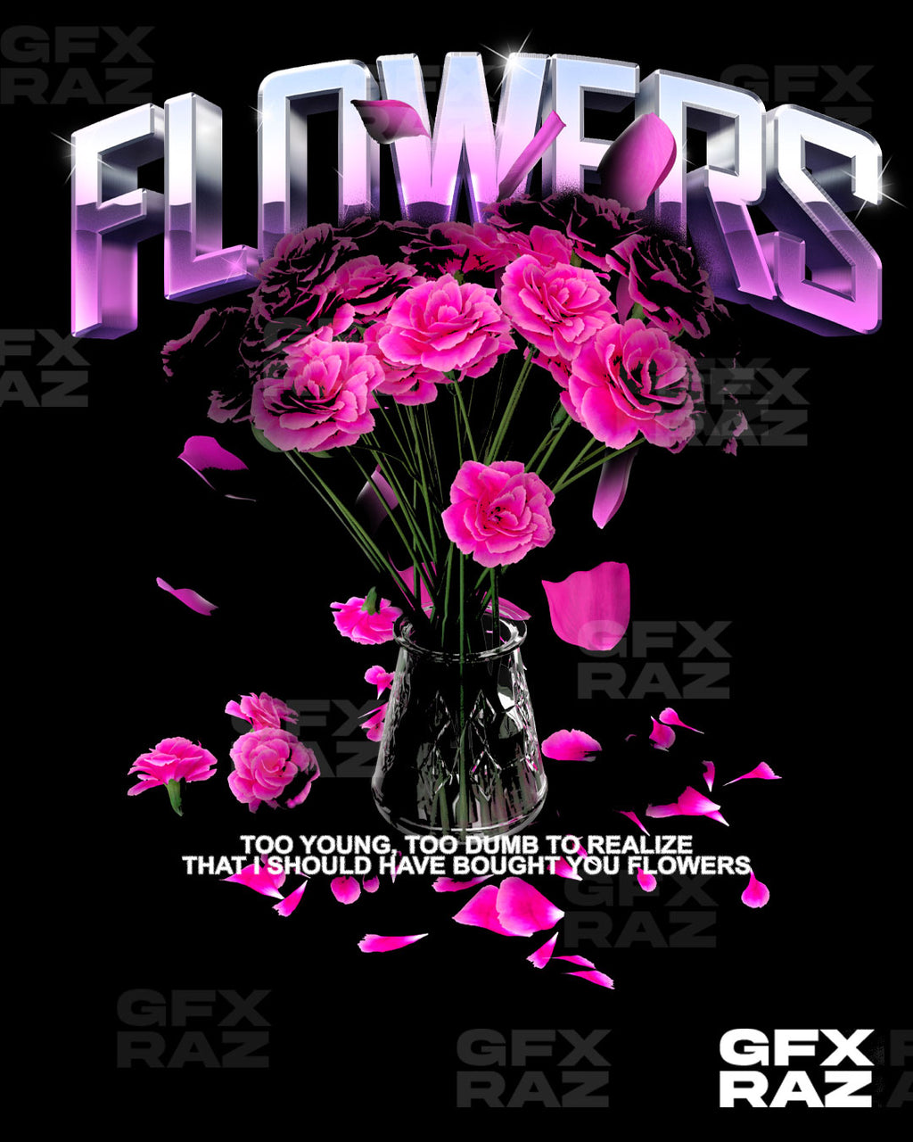 FLOWERS - PREMADE