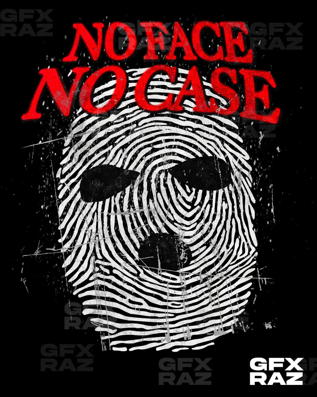 NO FACE NO CASE - PREMADE