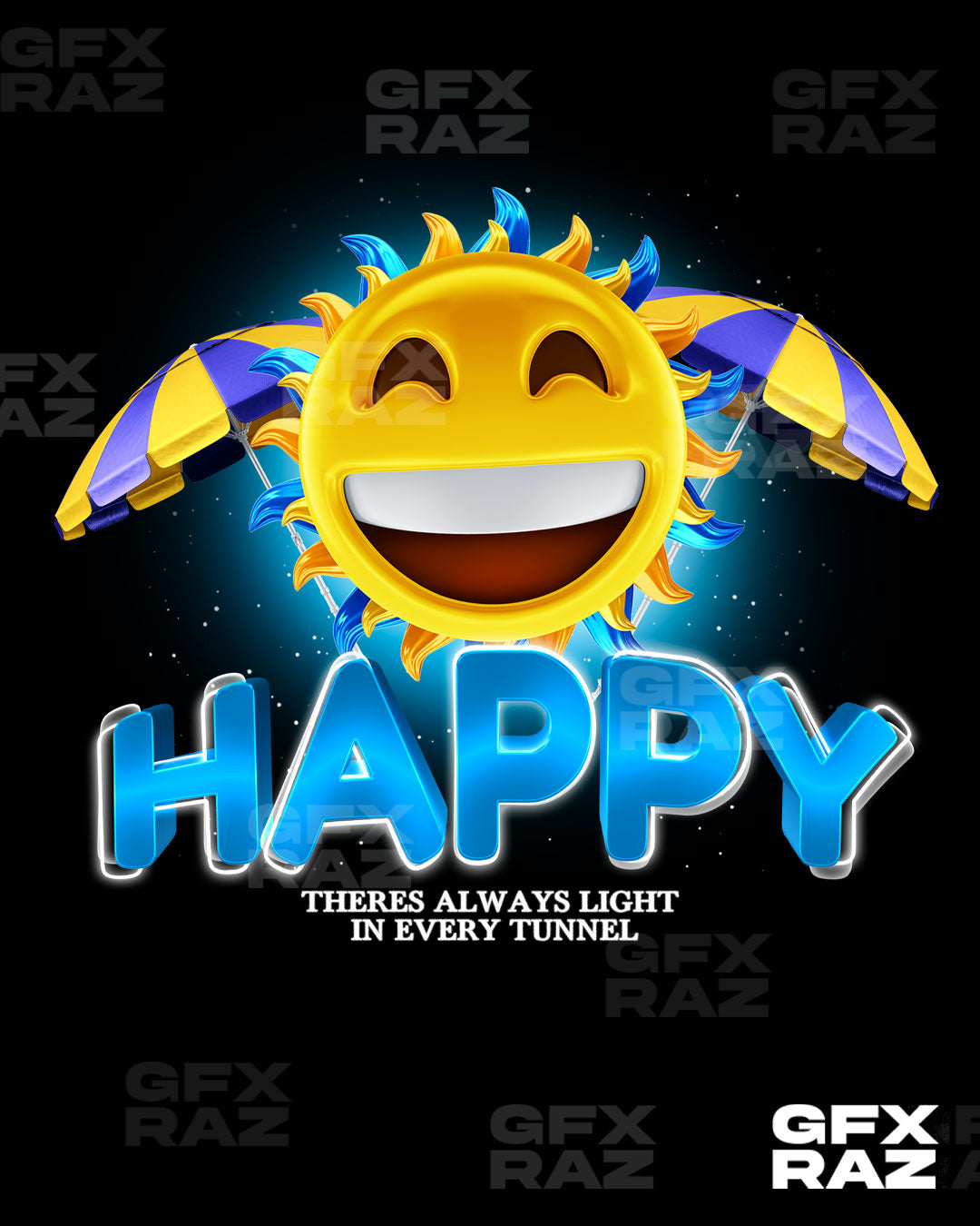 BE HAPPY - PREMADE