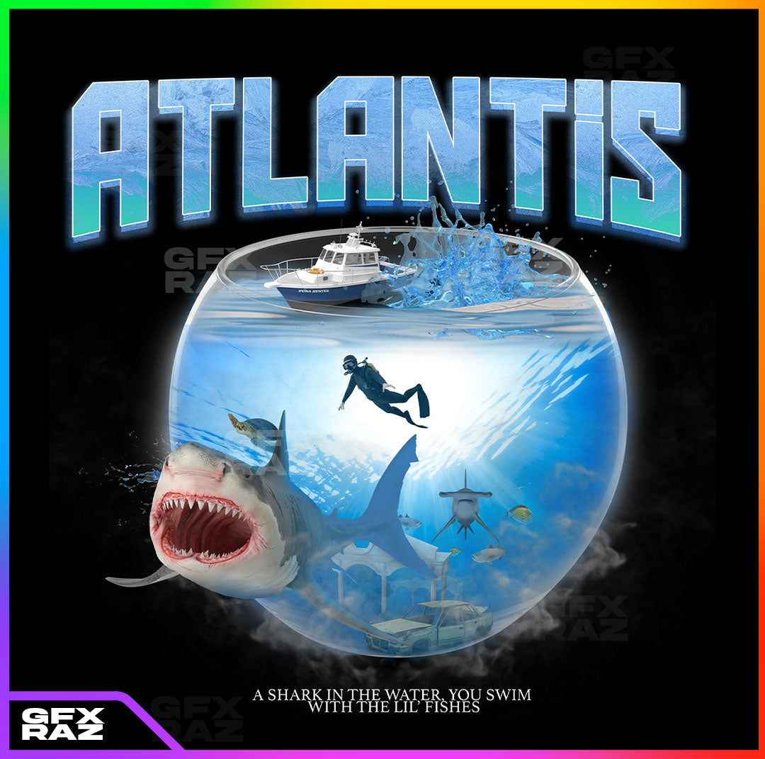 SHARK IN THE WATER - PREMADE
