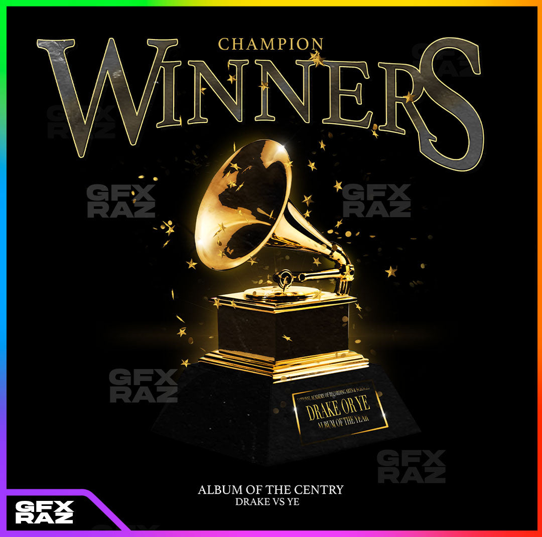 GRAMMY WINNERS - PREMADE
