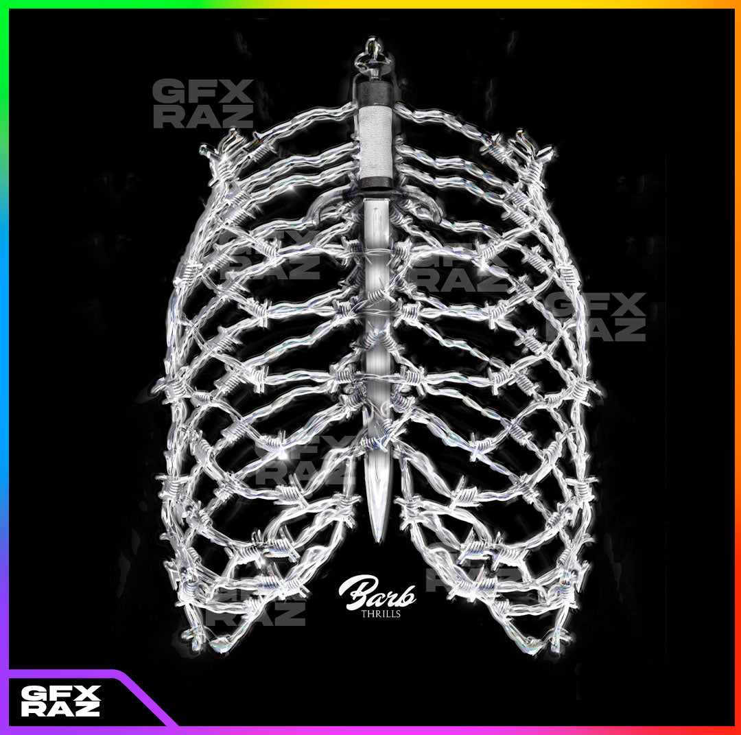 BARB RIBCAGE - PREMADE