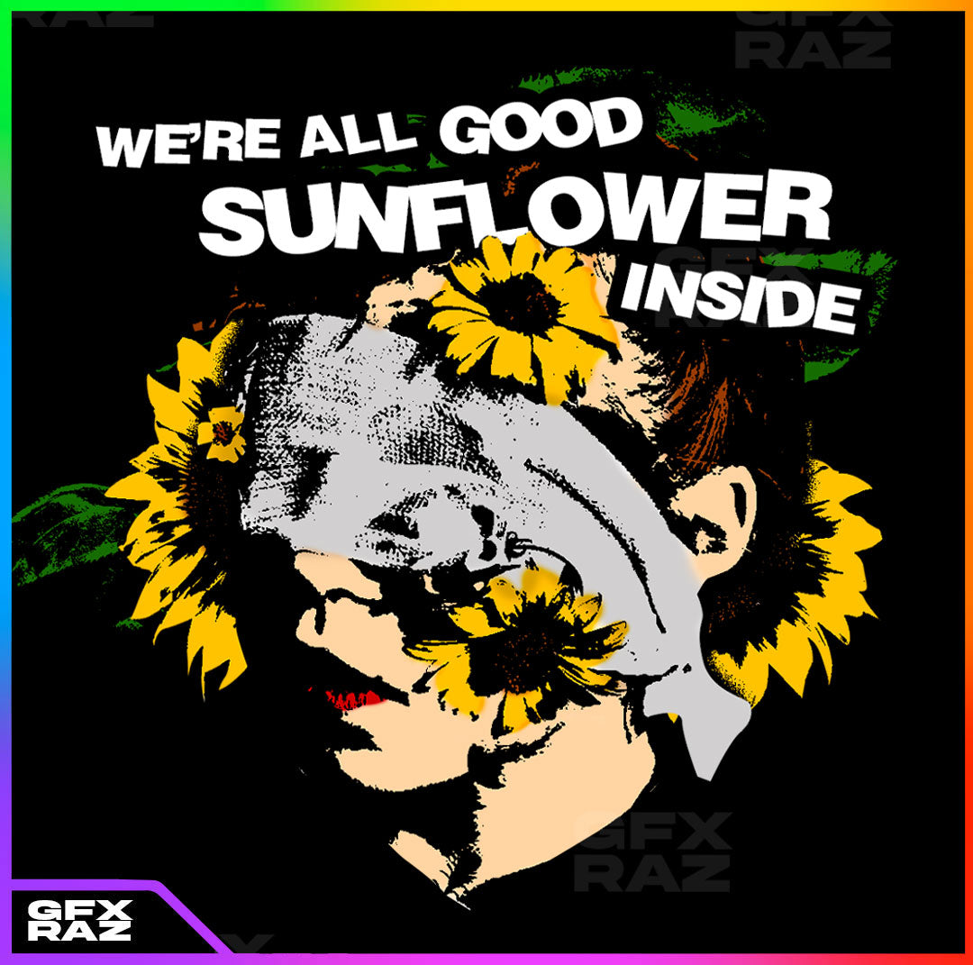 SUNFLOWER INSIDE - PREMADE