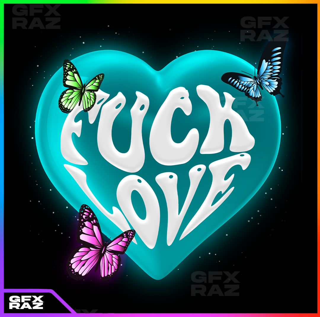 BUTTERFLY & LOVE - PREMADE