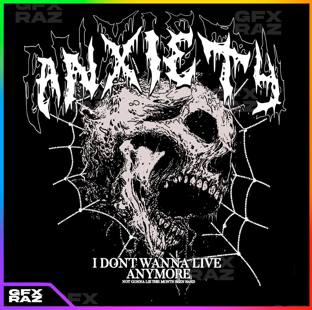 ANXIETY IS REAL - PREMADE