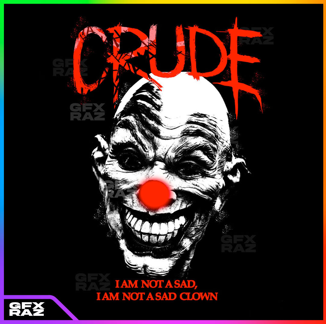 SAD CLOWN - PREMADE DESIGN