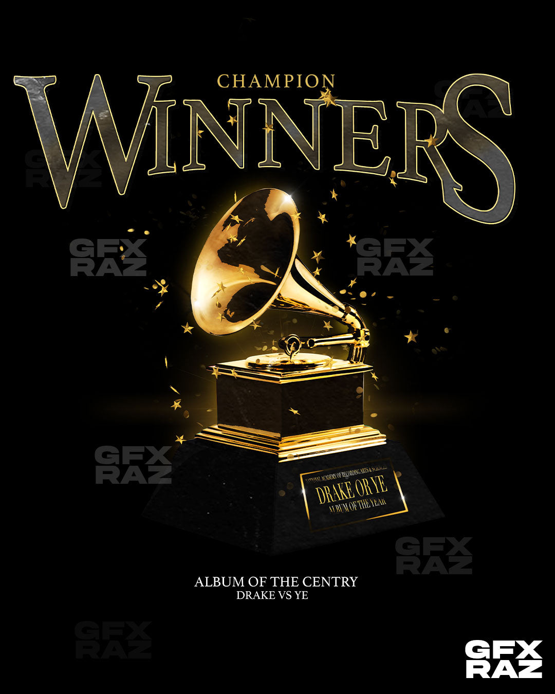 GRAMMY WINNERS - PREMADE