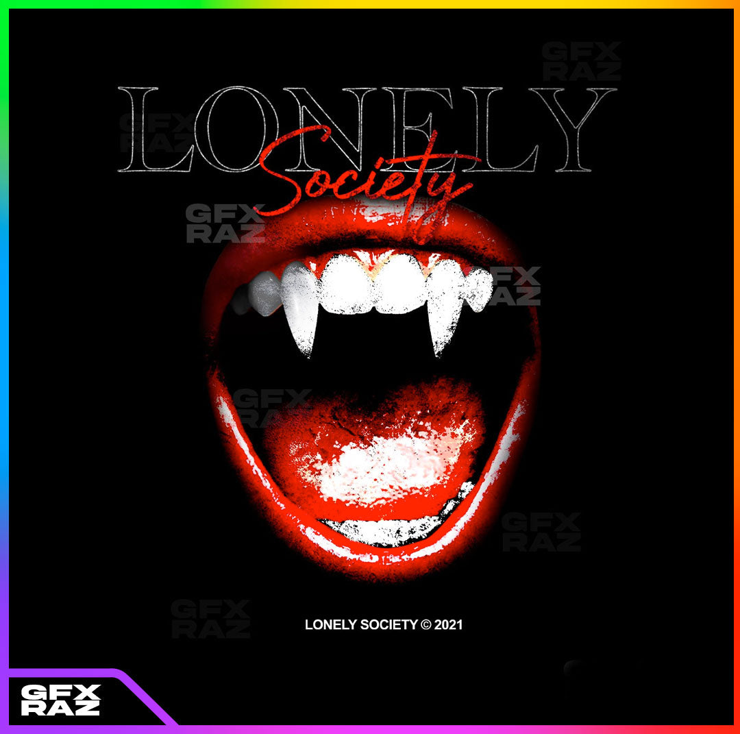 LONELY SOCIETY - PREMADE DESIGN